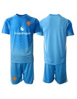 Manchester United Keeper Hjemmedraktsett Barn 2025-26 Korte ermer (+ bukser)